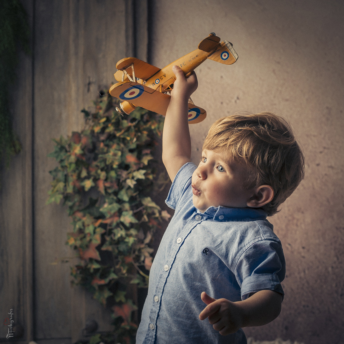 fotografia de niños